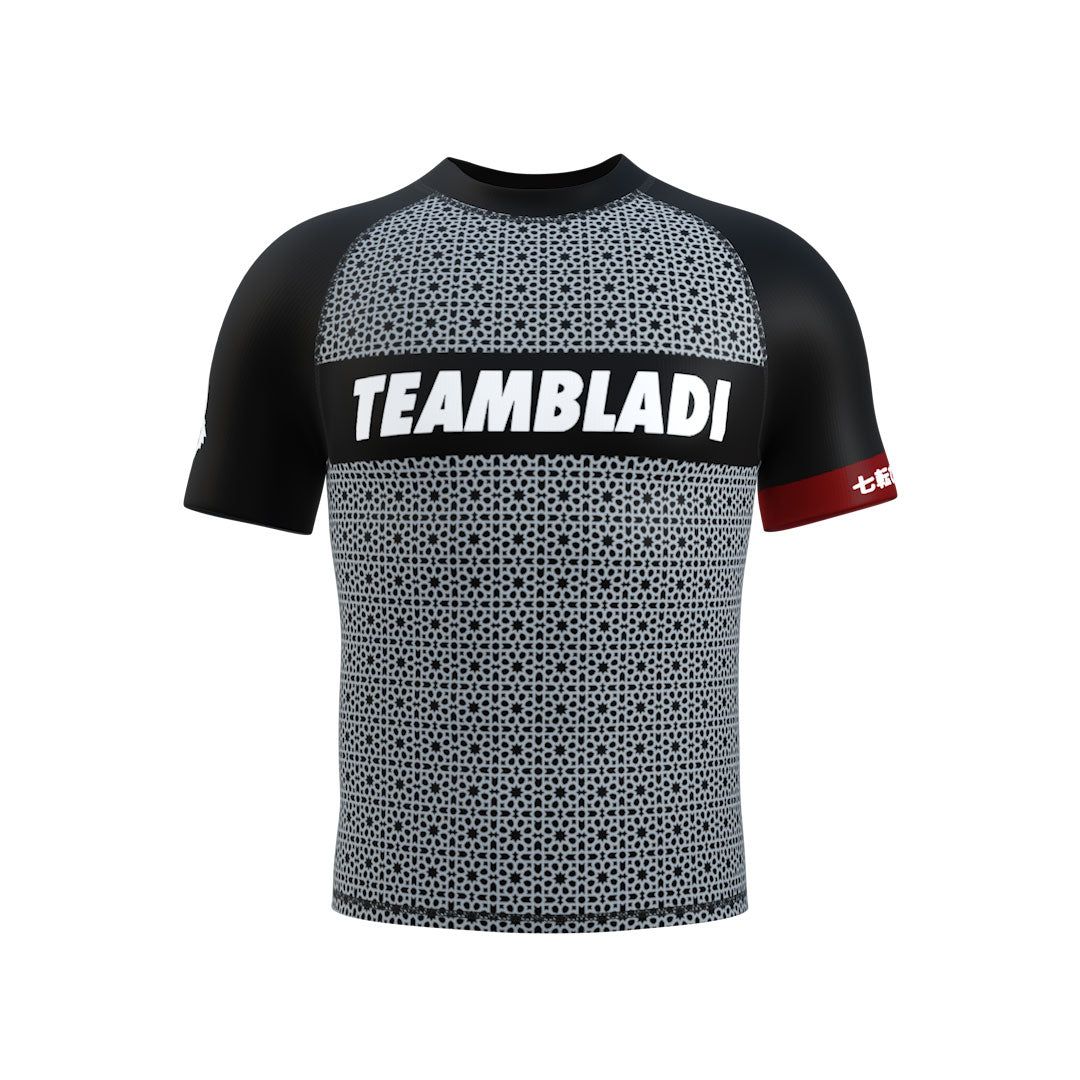 Senshi Black BJJ Rashguard (Short Sleeve) | IBJJF Legal No-Gi Gear