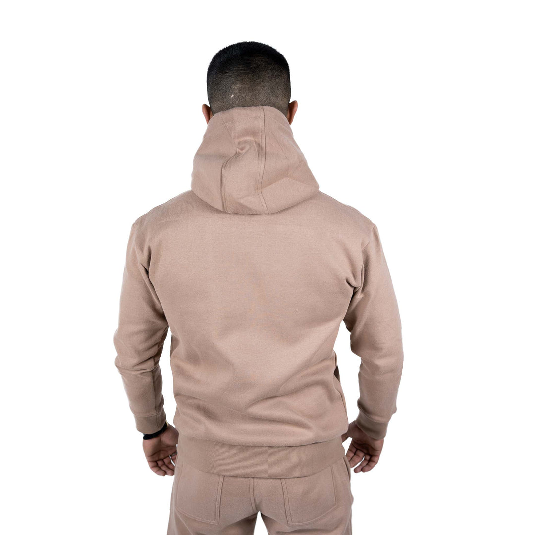 Essential Hoodie Taupe | TEAMBLADI - The Streetwear Mentality